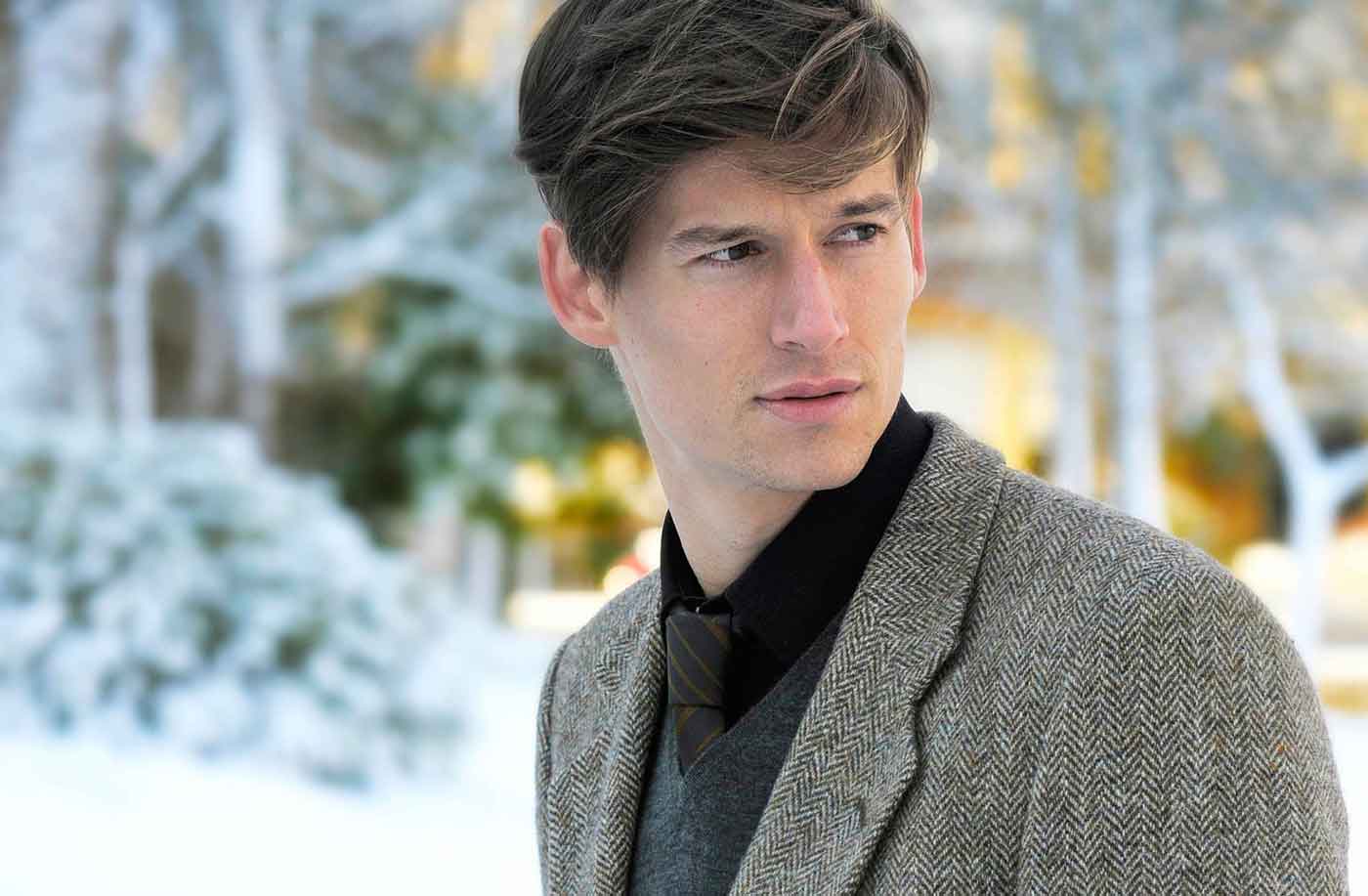 Fashion Photography: male Harris Tweed jacket