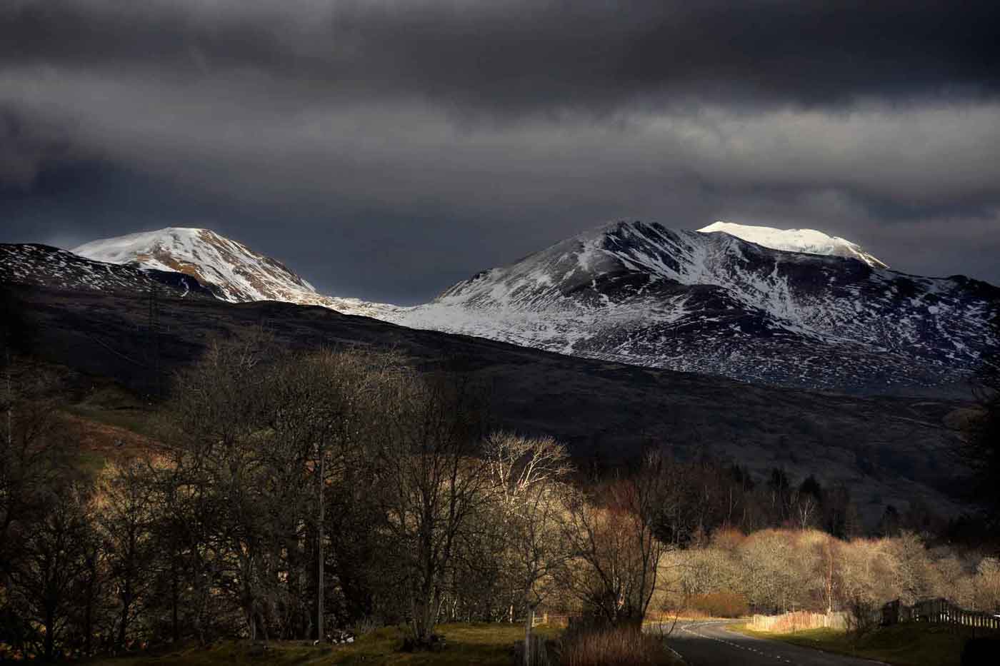 Landscape Photography; mountains in spectacular light