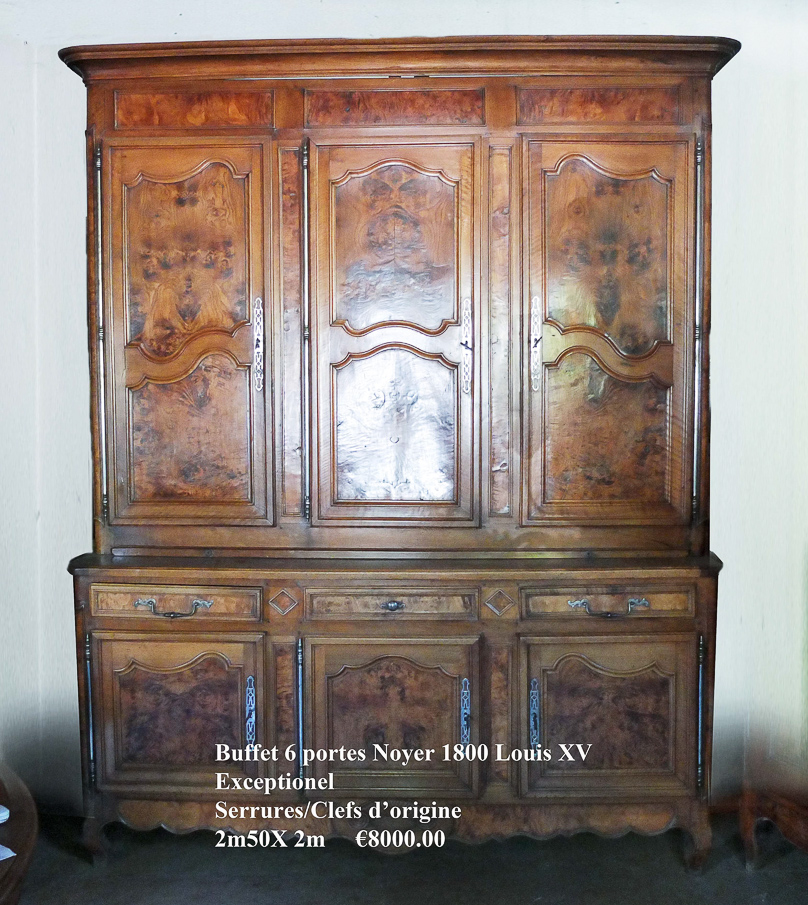 Buffet 6 Portes Louis XV