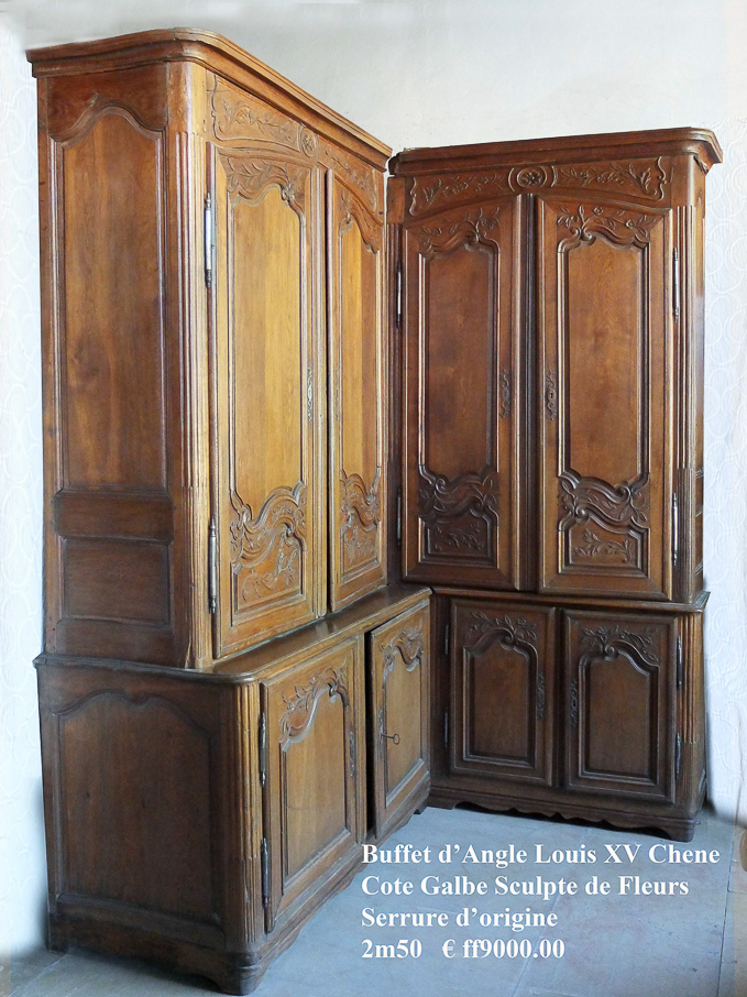 Buffet d'Angle Louis XV