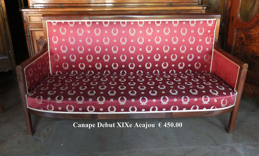 Canapé XIXe
